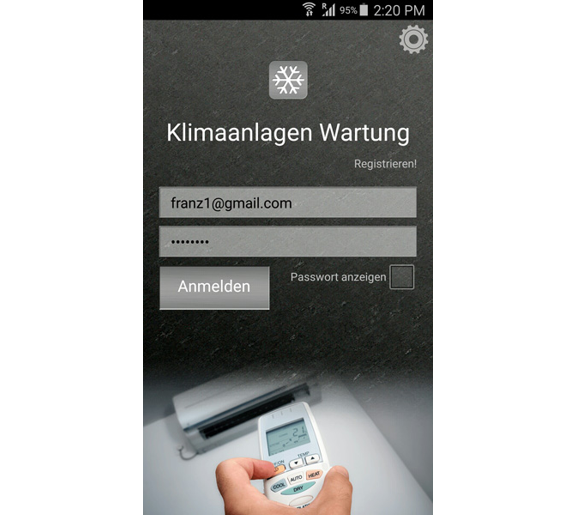 digitaler Wartungsbericht im Handwerk